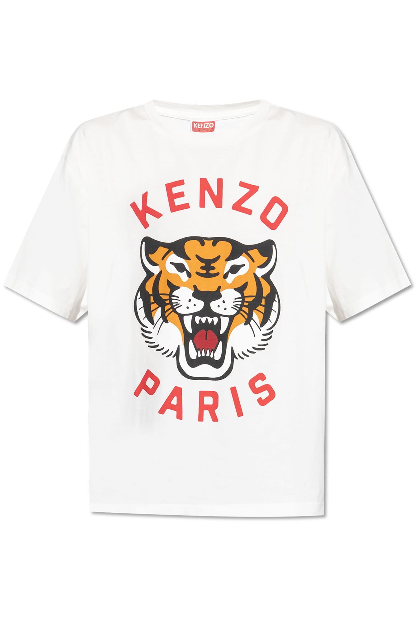 padded winter jacket kids teens White Oversized T shirt Kenzo SchaferandweinerShops Malaysia